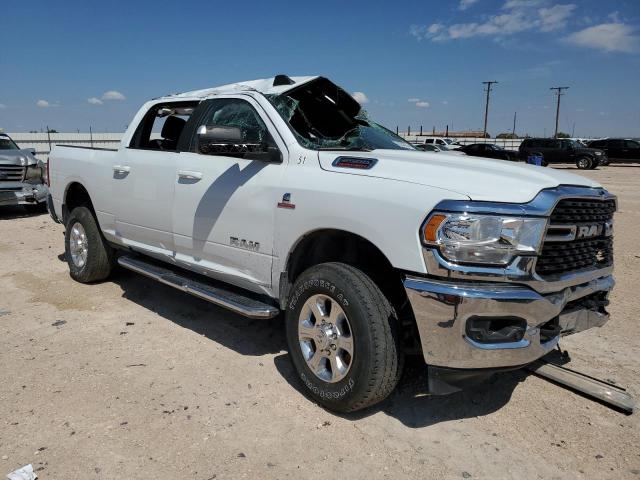 3C6UR5DL7NG386435 - 2022 RAM 2500 BIG HORN/LONE STAR WHITE photo 4