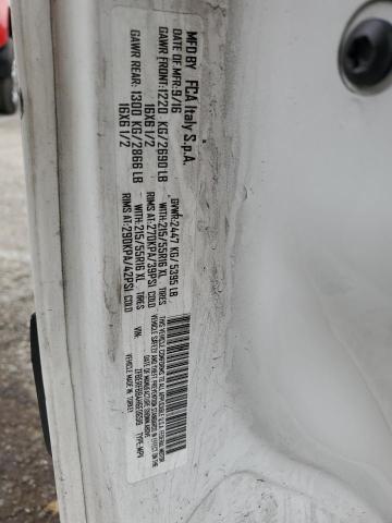 ZFBERFBB4H6E06519 - 2017 RAM PROMASTER SLT WHITE photo 12