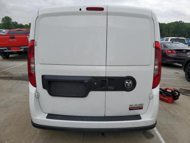 ZFBERFBB4H6E06519 - 2017 RAM PROMASTER SLT WHITE photo 6