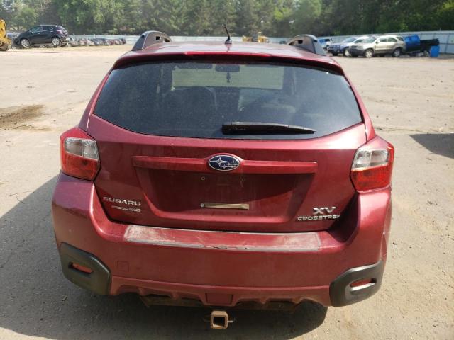 JF2GPAGC0E8251434 - 2014 SUBARU XV CROSSTR 2.0 LIMITED RED photo 6