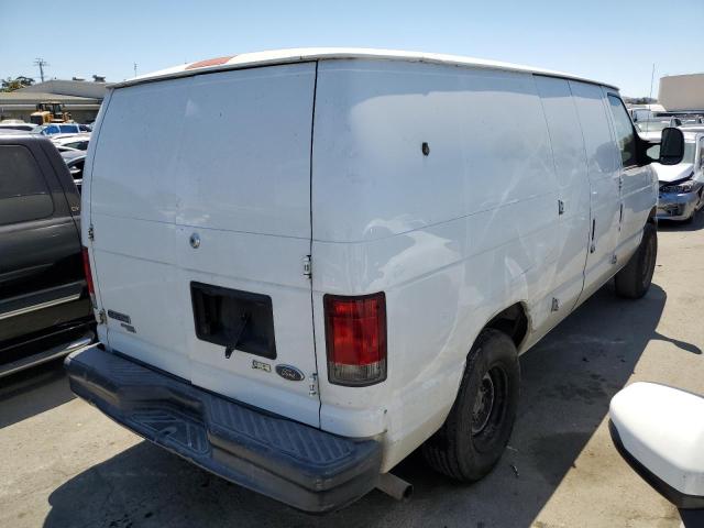 1FTNE1EL1EDA89206 - 2014 FORD ECONOLINE E150 VAN WHITE photo 3