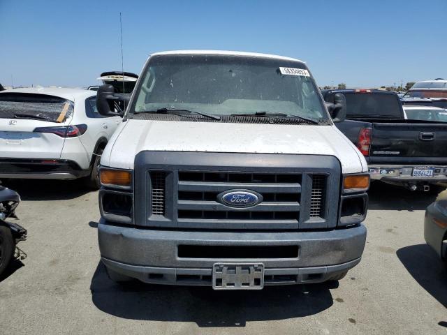 1FTNE1EL1EDA89206 - 2014 FORD ECONOLINE E150 VAN WHITE photo 5