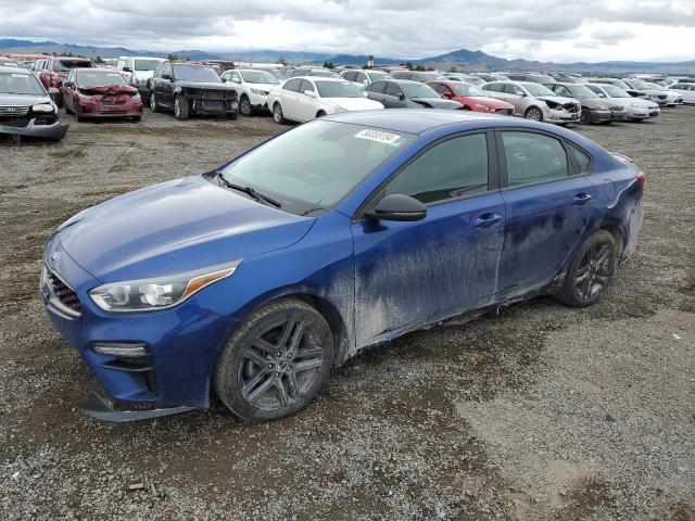 3KPF34AD1ME292541 - 2021 KIA FORTE GT LINE BLUE photo 1