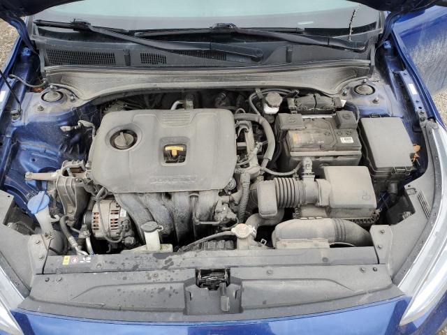 3KPF34AD1ME292541 - 2021 KIA FORTE GT LINE BLUE photo 11