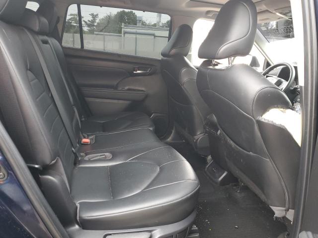 5TDGZRBH5NS252651 - 2022 TOYOTA HIGHLANDER XLE Көк фото 11