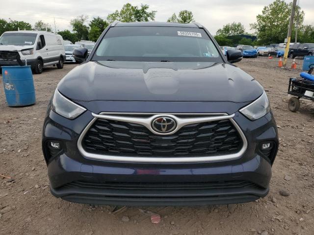5TDGZRBH5NS252651 - 2022 TOYOTA HIGHLANDER XLE Көк фото 5