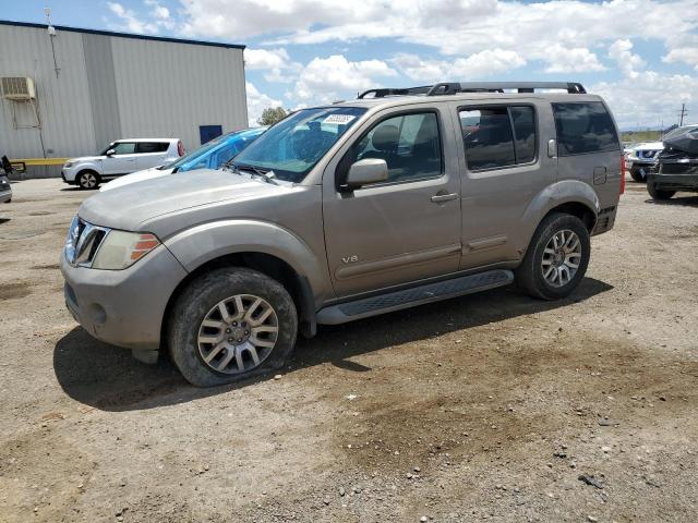 5N1BR18B58C648014 - 2008 NISSAN PATHFINDER LE BROWN photo 1