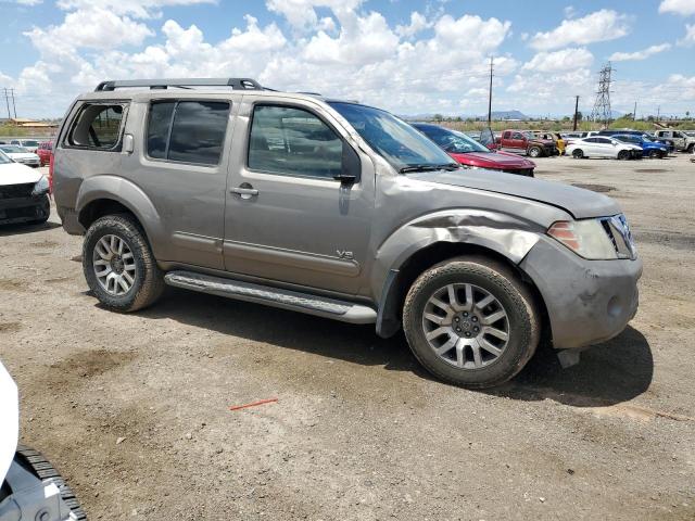 5N1BR18B58C648014 - 2008 NISSAN PATHFINDER LE BROWN photo 4