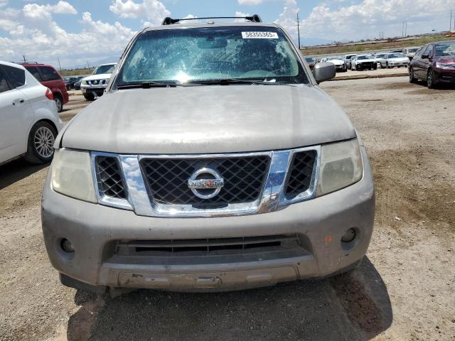 5N1BR18B58C648014 - 2008 NISSAN PATHFINDER LE BROWN photo 5