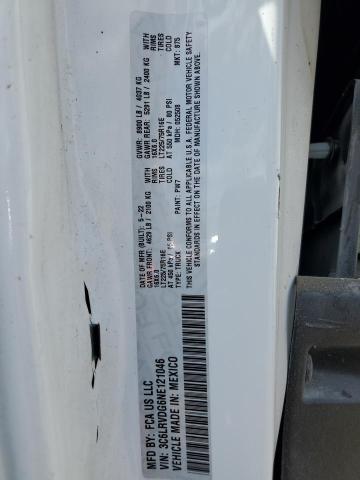 3C6LRVDG6NE121046 - 2022 RAM PROMASTER 2500 HIGH Weiß Foto 13