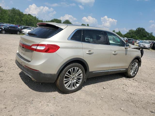 2LMPJ8LR9HBL37023 - 2017 LINCOLN MKX RESERVE Ոսկեգույն լուսանկար 3