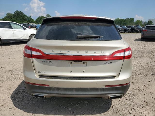 2LMPJ8LR9HBL37023 - 2017 LINCOLN MKX RESERVE Ոսկեգույն լուսանկար 6