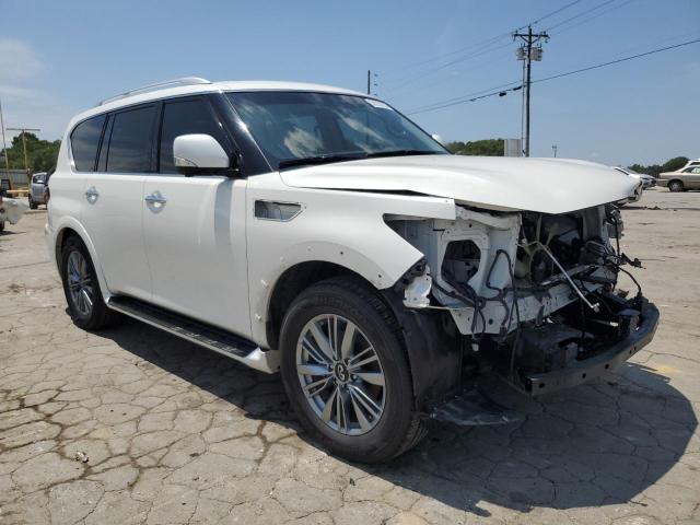 JN8AZ2AF5M9718707 - 2021 INFINITI QX80 LUXE WHITE photo 4