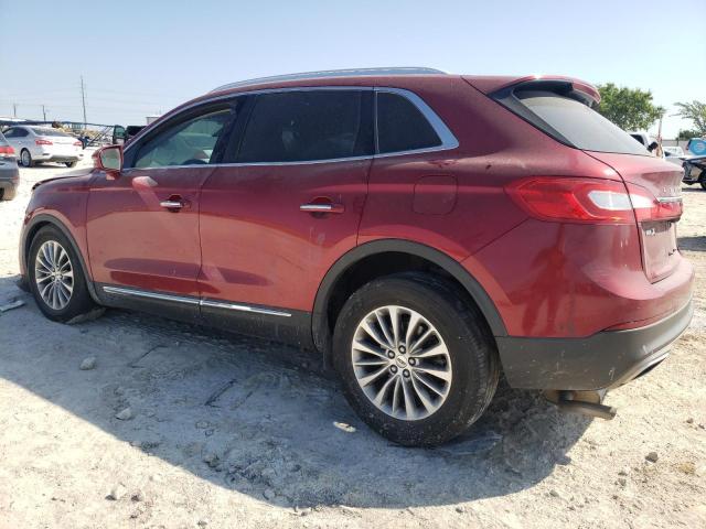 2LMTJ6KR1GBL81116 - 2016 LINCOLN MKX SELECT BURGUNDY photo 2