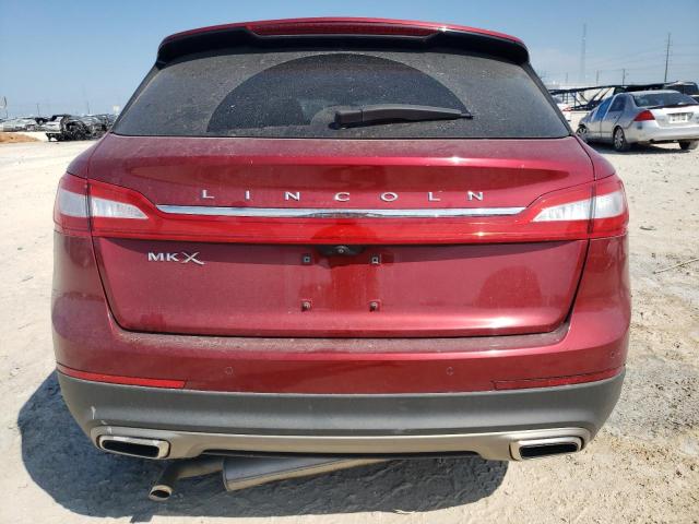 2LMTJ6KR1GBL81116 - 2016 LINCOLN MKX SELECT BURGUNDY photo 6