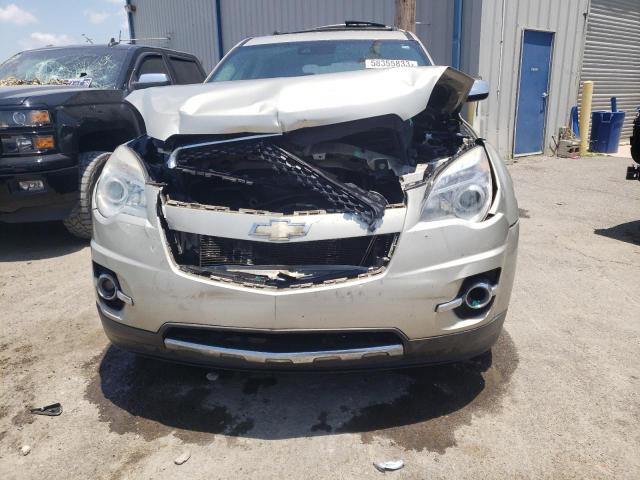 2GNFLDE3XE6263503 - 2014 CHEVROLET EQUINOX LTZ TAN photo 5