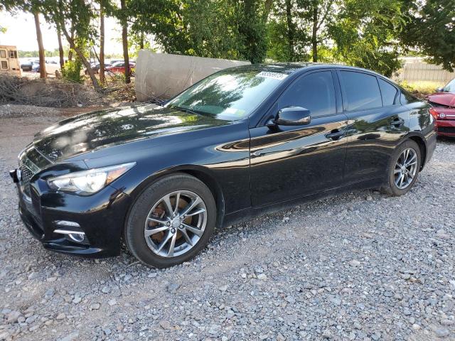 JN1EV7AR5HM838156 - 2017 INFINITI Q50 PREMIUM BLACK photo 1