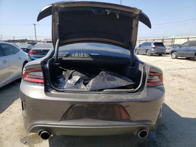 2C3CDXGJXKH756673 - 2019 DODGE CHARGER SCAT PACK GRAY photo 6