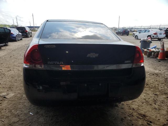 2G1WA5EKXB1106633 - 2011 CHEVROLET IMPALA LS BLACK photo 6