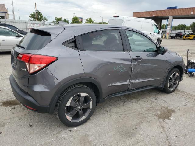 3CZRU6H55JG707956 - 2018 HONDA HR-V EX GRAY photo 3