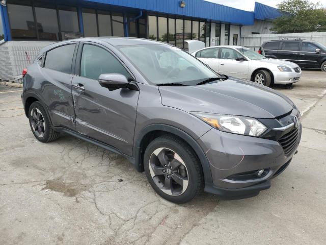3CZRU6H55JG707956 - 2018 HONDA HR-V EX GRAY photo 4