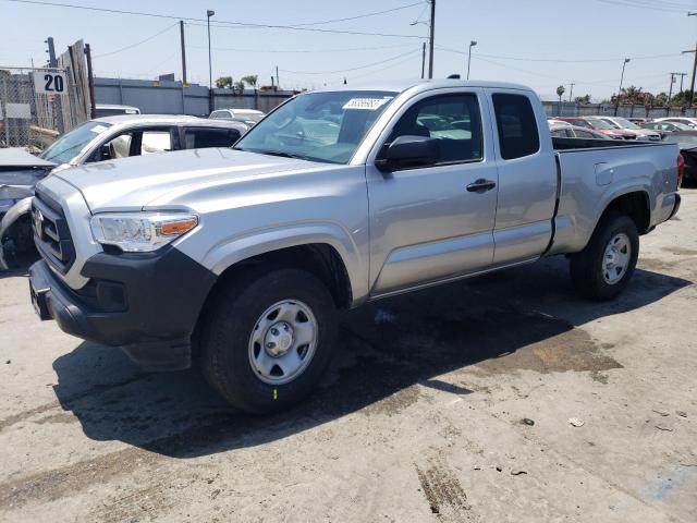 3TYRX5GN1NT055034 - 2022 TOYOTA TACOMA ACCESS CAB ვერცხლისფერი ფოტო 1