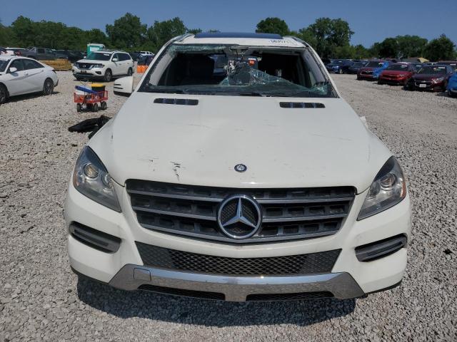 4JGDA5HB8DA215865 - 2013 MERCEDES-BENZ ML 350 4MATIC WHITE photo 5