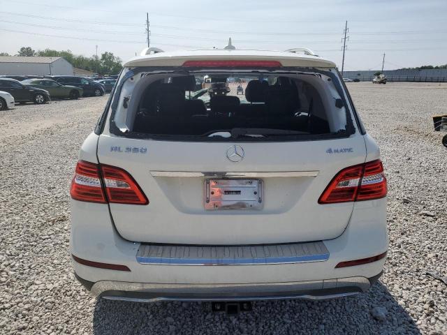 4JGDA5HB8DA215865 - 2013 MERCEDES-BENZ ML 350 4MATIC WHITE photo 6
