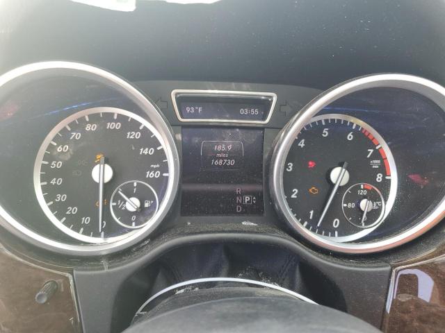 4JGDA5HB8DA215865 - 2013 MERCEDES-BENZ ML 350 4MATIC WHITE photo 9