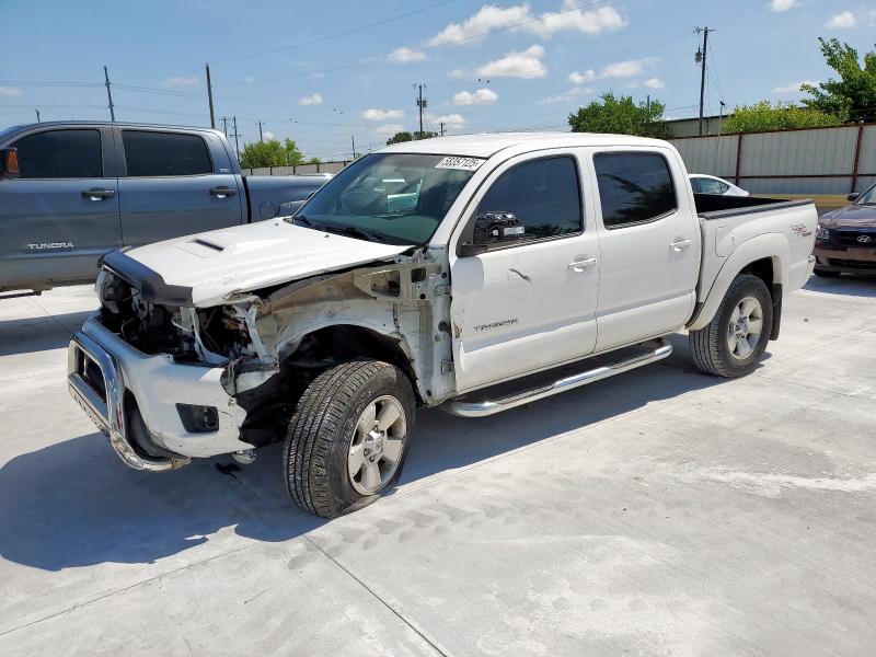 5TFJU4GN1DX050243 - 2013 TOYOTA TACOMA DOUBLE CAB PRERUNNER WHITE photo 1