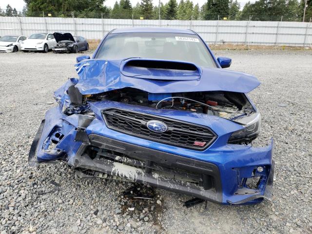 JF1VA2R65K9816809 - 2019 SUBARU WRX STI BLUE photo 5