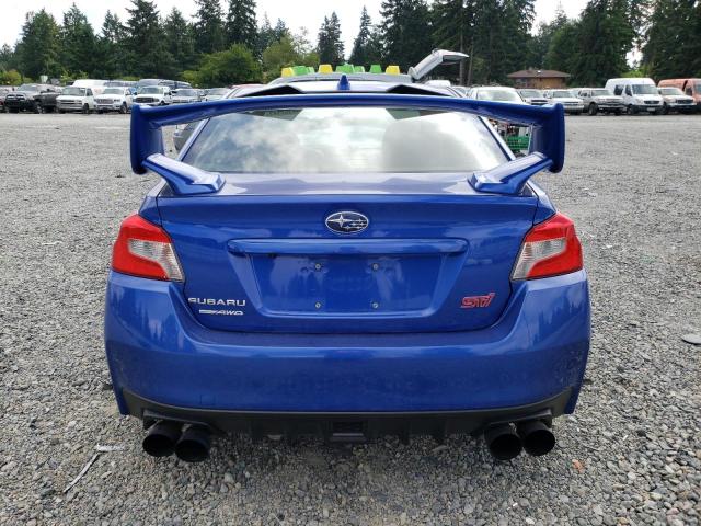 JF1VA2R65K9816809 - 2019 SUBARU WRX STI BLUE photo 6