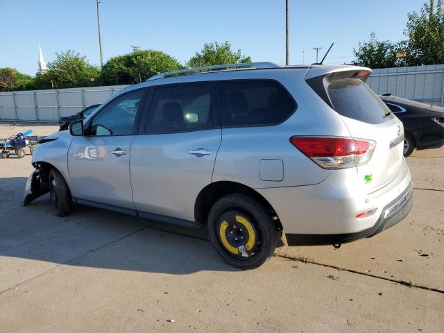 5N1AR2MN4FC633115 - 2015 NISSAN PATHFINDER S SILVER photo 2