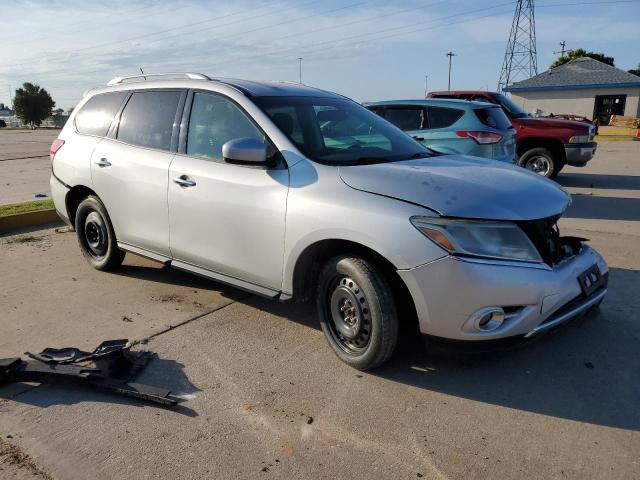 5N1AR2MN4FC633115 - 2015 NISSAN PATHFINDER S SILVER photo 4