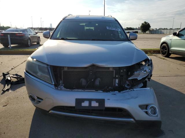 5N1AR2MN4FC633115 - 2015 NISSAN PATHFINDER S SILVER photo 5