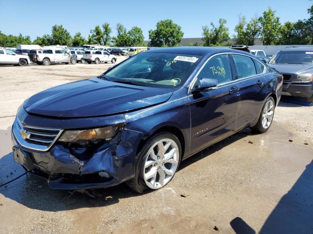 2G1105S36H9135423 - 2017 CHEVROLET IMPALA LT BLUE photo 1