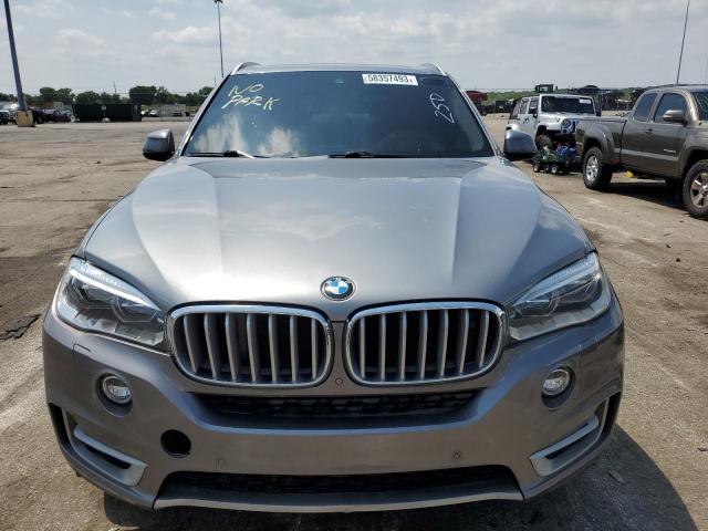 5UXKR6C50E0C02323 - 2014 BMW X5 XDRIVE50I GRAY photo 5