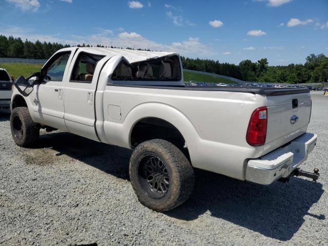 1FT7W2BT0DEB33740 - 2013 FORD F250 SUPER DUTY WHITE photo 2