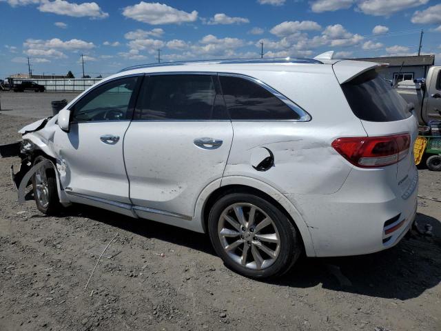 5XYPKDA5XJG395021 - 2018 KIA SORENTO SX WHITE photo 2