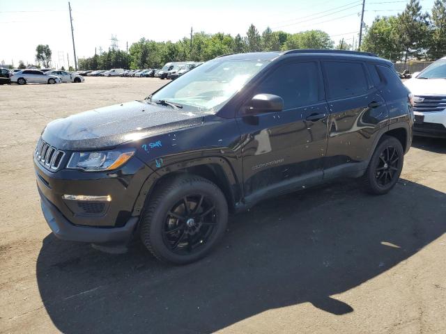 3C4NJDAB1JT107900 - 2018 JEEP COMPASS SPORT BLACK photo 1