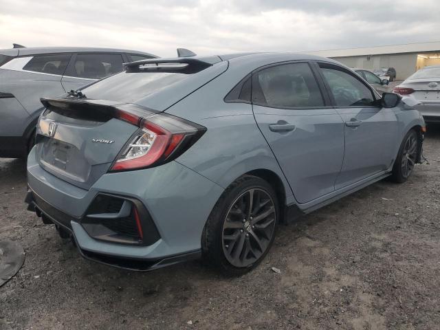 SHHFK7H41LU201396 - 2020 HONDA CIVIC SPORT 蓝色 照片 3
