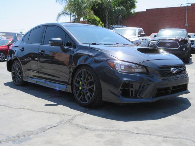 JF1VA2M63J9819939 - 2018 SUBARU WRX STI CHARCOAL photo 1