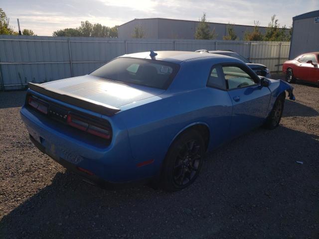 2C3CDZGG3JH311819 - 2018 DODGE CHALLENGER GT BLUE photo 4