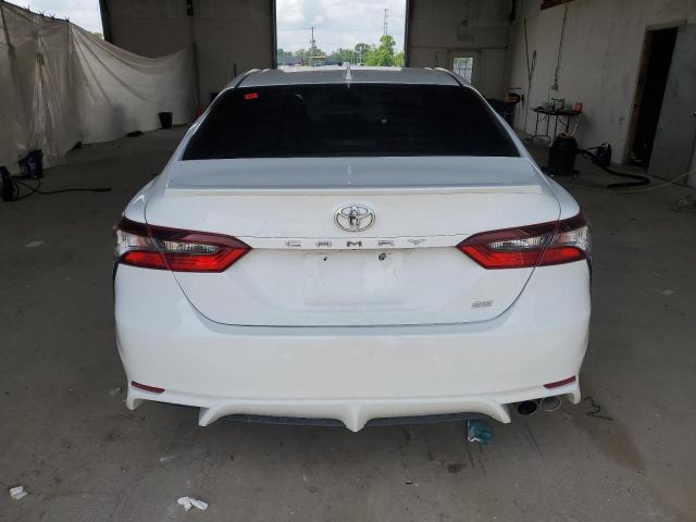 4T1T11AK8PU833351 - 2023 TOYOTA CAMRY SE NIGHT SHADE WHITE photo 6