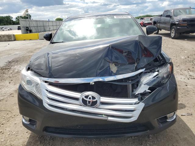 4T1BK3DB3CU441680 - 2012 TOYOTA AVALON BASE BLACK photo 5