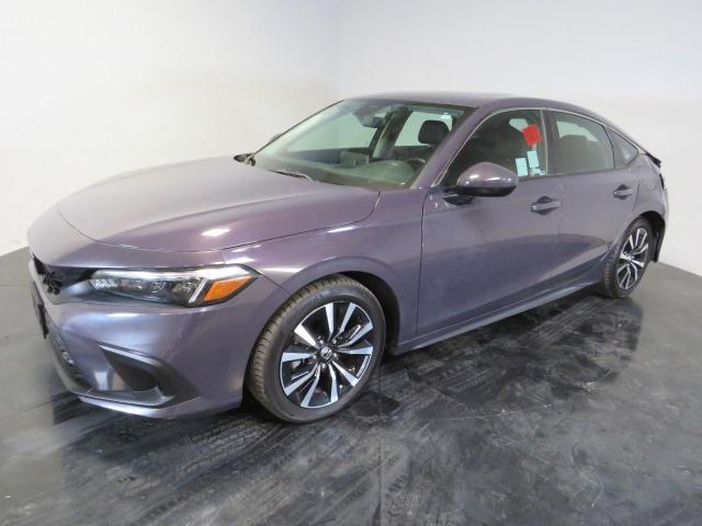 19XFL1H73NE014577 - 2022 HONDA CIVIC EXL ნაცრისფერი ფოტო 2