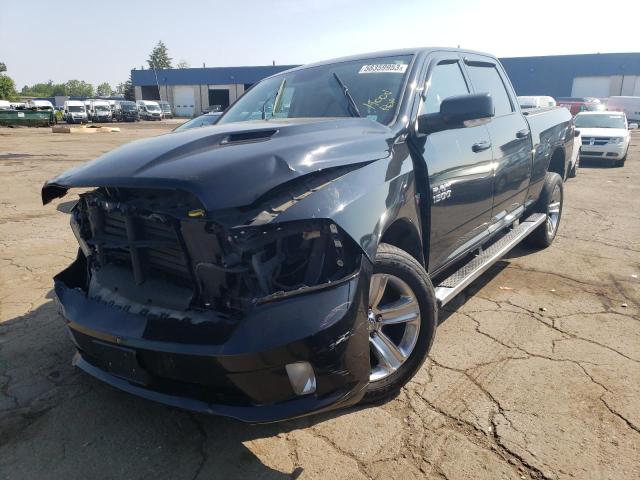 1C6RR7UT5FS571207 - 2015 RAM 1500 SPORT BLACK photo 1