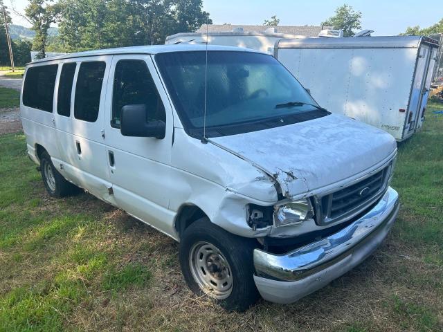 1FMRE11L64HB26096 - 2004 FORD ECONOLINE E150 WAGON WHITE photo 1