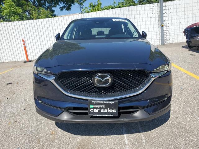 JM3KFADM0L0730514 - 2020 MAZDA CX-5 GRAND TOURING BLUE photo 5