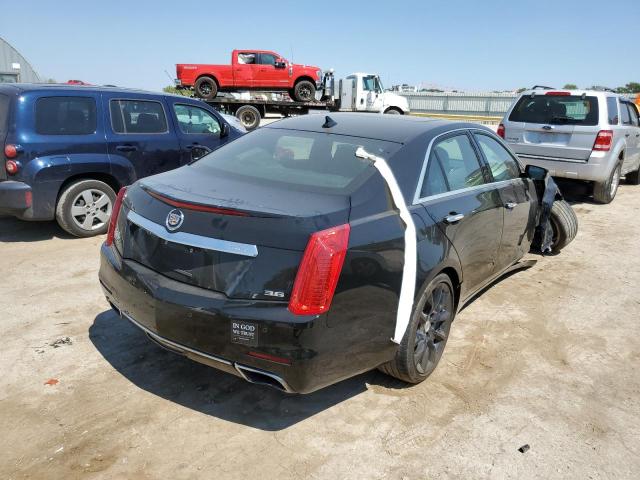 1G6AT5S33E0131059 - 2014 CADILLAC CTS PREMIUM COLLECTION BLACK photo 4